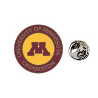 Neil M Crookston Lapel Pin - Maroon