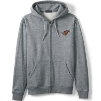 Lands' End Goldy Unisex Full Zip Hoodie  - XS, Gray