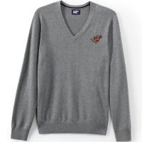 Lands' End University of Minnesota Goldy Unisex Modal Sweater  - XS, Gray