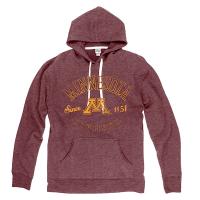Blue 84 University of Minnesota Hoodie  - S, Maroon