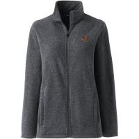 Lands' End University of Minnesota Goldy Women's Full Zip Thermacheck Fleece Jacket  - S, Gray