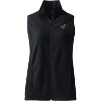 Lands' End University of Minnesota Goldy Women's Full Zip Thermacheck Fleece Vest  - S, Black