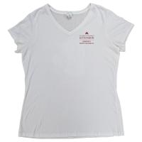 University of Minnesota Master Naturalist Women's V-Neck Tee - XS, White