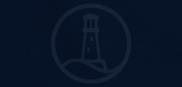 Dark banner with Lands End Logo