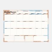 Define Collections weekly desk pad - White
