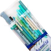 WRITECH Journaling Kit - Green/Blue - Green