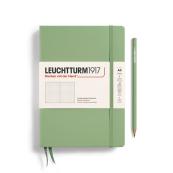 Leuchtturm1917 Sage A5 Dot-Grid Hardcover Notebook - 5.75x8.5, Green