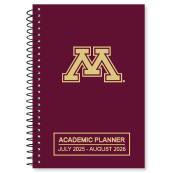 Maroon 'M' Logo 2025-2026 Academic Planner - Maroon