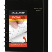 At-a-Glance Move-a-Page 9x11 Weekly Academic Planner (25/26) - Black