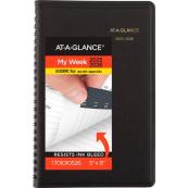At-a-Glance 5x8 Weekly Appointment Planner (25/26) - Black