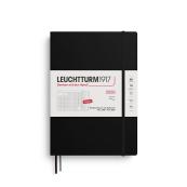 Leuchtturm 1917 2026 Monthly Planner w/ Notebook - B5 (Composition), Black
