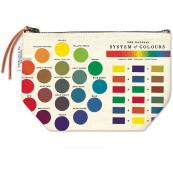 Cavallini Color Wheel Pouch - Butter / Cream