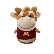 University of Minnesota Assorted Shortie Plushies - Giraffe , Oatmeal / Khaki / Tan