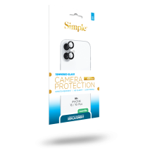 Simple - Camera Lens Tempered Glass Screen Protector for Apple IPHONE iPhone 16 - Clear 