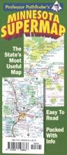 Minnesota Supermap Map ( Professor Pathfinder'S Folded Paper ) Outdoor