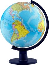 12" Scout+ World Globe W/ Reference Map [ Wp11201 ]