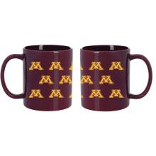 University of Minnesota Repeating M Mug  - 11 oz, Maroon