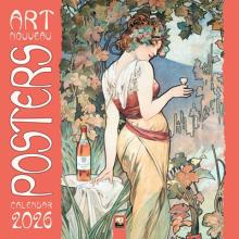 Art Nouveau Posters Wall Calendar