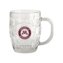 University of Minnesota Glass Mug  - Clear