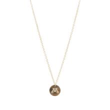 University of Minnesota M Necklace - Gold