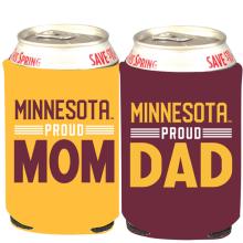 University of Minnesota Mom and Dad Can Coolers  - Maroon