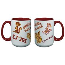 University of Minnesota Retro Goldy's Mug - White
