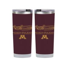 University of Minnesota Huntington Bank Stadium Tumbler  - 24 oz, Maroon