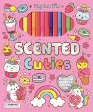 Markerific : Scented Cuties : Activity Folder With 6 Markers - Paperback
