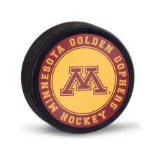 University of Minnesota Souvenir Hockey Puck  - Black