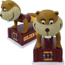 Goldy the Gopher Push Up Bobblehead  - Brown