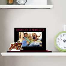 University of Minnesota Leaning Goldy Standee Picture Frame  - Black