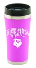 University of Minnesota Soft Touch Goldy Tumbler  - Pink