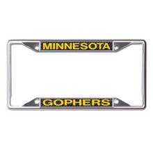 Minnesota Gophers License Plate Frame  - Silver / Light Gray