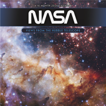 2026 Nasa Views From The Hubble Telescope Wall Calendar