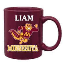 University of Minnesota Liam Charging Goldy Mug - Maroon