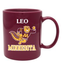 University of Minnesota Leo Charging Goldy Mug - Maroon