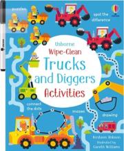 Wipe-clean Trucks & Diggers Activities
