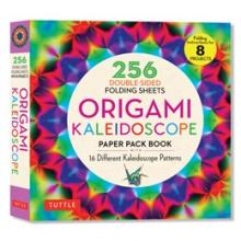 Origami Kaleidoscope Paper Pack Book : 256 Double - Sided Folding Sheets ( Includes Instructions For 8 Models ) - Paperback