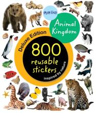 Eyelike Stickers Deluxe : Animal Kingdom - Paperback