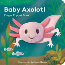 Baby Axolotl Finger Puppet Book - Hardcover