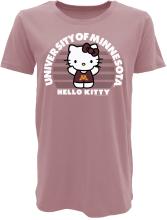 Blue 84 University of Minnesota Hello Kitty Women's T-Shirt  - S, Pink