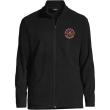 Lands' End College of Food, Agricultural and Natural Resource Sciences Men's Thermacheck Fleece Full Zip Jacket - M, Black