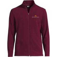 Lands' End Carlson School of Management Men's Thermacheck Fleece Jacket - M, Maroon