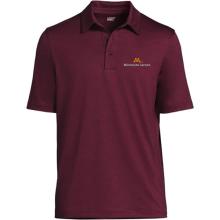 Lands' End Carlson School of Management Men's Rapid Dry Polo Shirt - S, Maroon