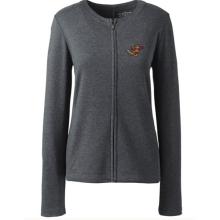 Lands' End University of Minnesota Goldy Women's Zip Crew Cardigan - XS, Gray