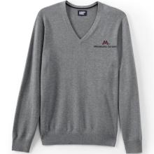 Lands' End Carlson School of Management Unisex Modal Sweater  - XS, Gray