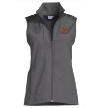 Lands' End M Hockey Women's Soft Shell Vest - S, Gray