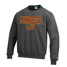 Champion Minnesota Law Crewneck Sweatshirt - XS, Gray