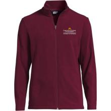 Lands' End Carlson School of Management Men's Thermacheck Fleece Jacket - M, Maroon