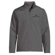 Lands' End Minnesota Carlson Men's Soft Shell Jacket  - M, Gray
